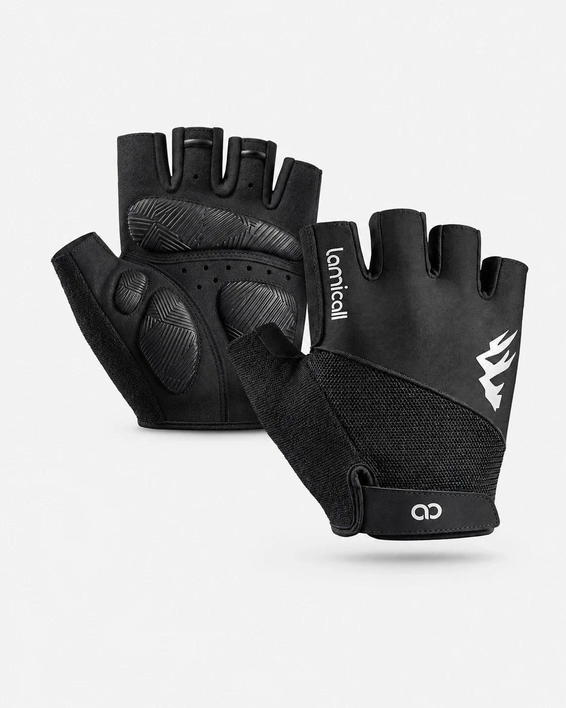 Lamicall Bike Gloves Anti-Slip Shock-Absorbing Pad Workout Gloves Cycling