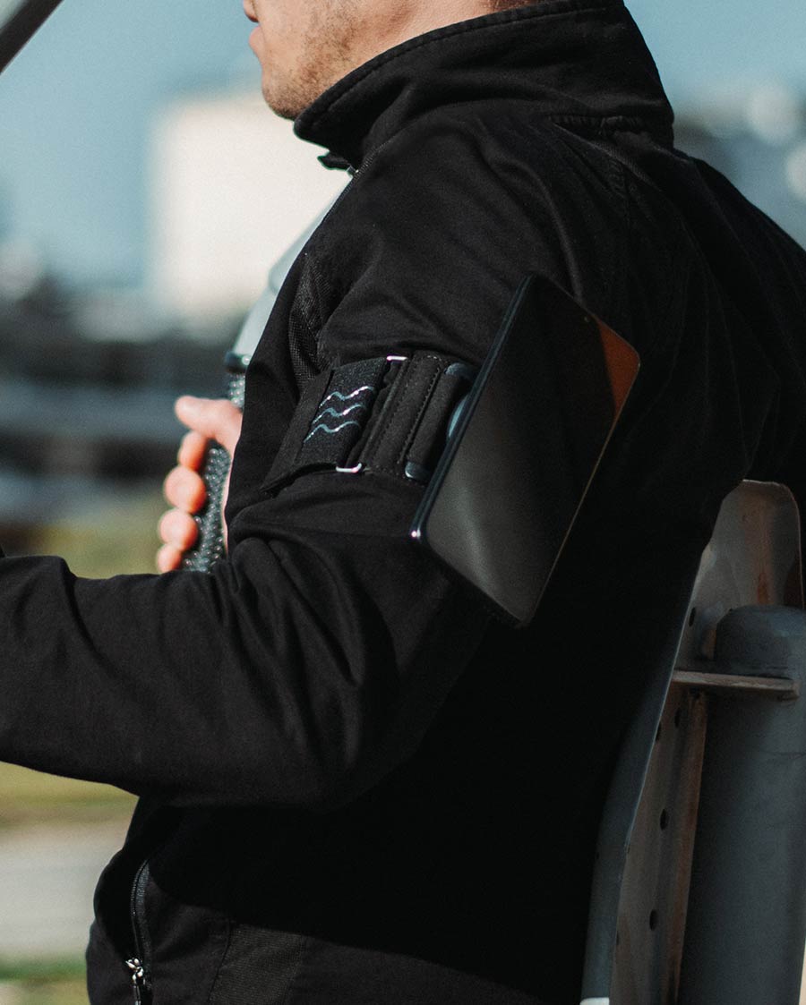 Phone Holder for Running, Walking, Hiking with Magsafe-compatible, Magnetic Running Amrband for iPhone & Android