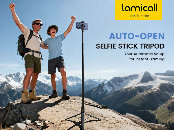 A Phone Tripod You Can Set Up with a Tap: Meet the Lamicall STTP08