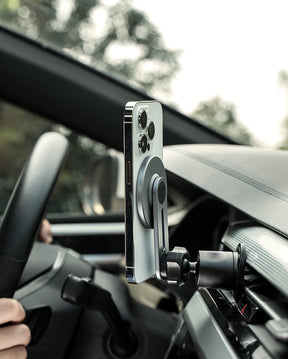 Lamicall Car Phone Holder Mount for MagSafe - [No Block the Air Vent] Magnetic Phone Holder for Car