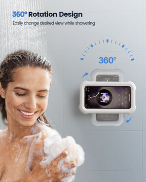Lamicall Waterproof Shower Phone Holder for Bathroom Bathtub, Kitchen, Lamicall Waterproof Shower Phone Holder for Bathroom Bathtub, Kitchen,