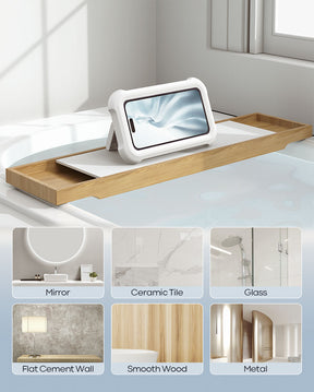 Lamicall Waterproof Shower Phone Holder for Bathroom Bathtub, Kitchen, Wall Mirro Lamicall Waterproof Shower Phone Holder for Bathroom Bathtub, Kitchen, Wall Mirro