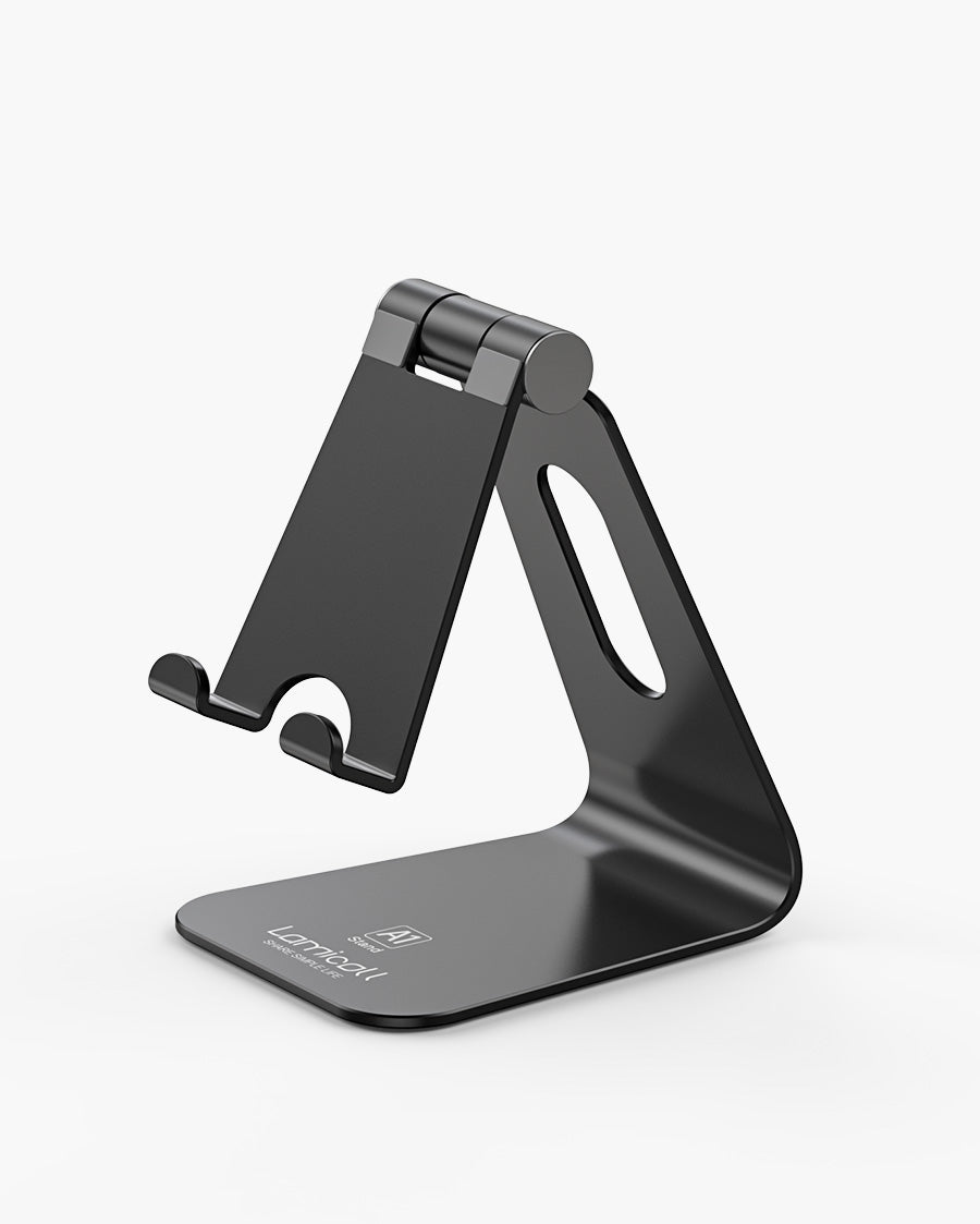 Lamicall Tablet Stand Holder for Desk - Multi-Angle Adjustable Tablet Desktop Dock Cradle