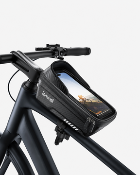 Lamicall Bike Frame Bag Waterproof Bike Phone Mount Holder