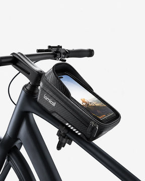 Lamicall Bike Frame Bag Waterproof Bike Phone Mount Holder