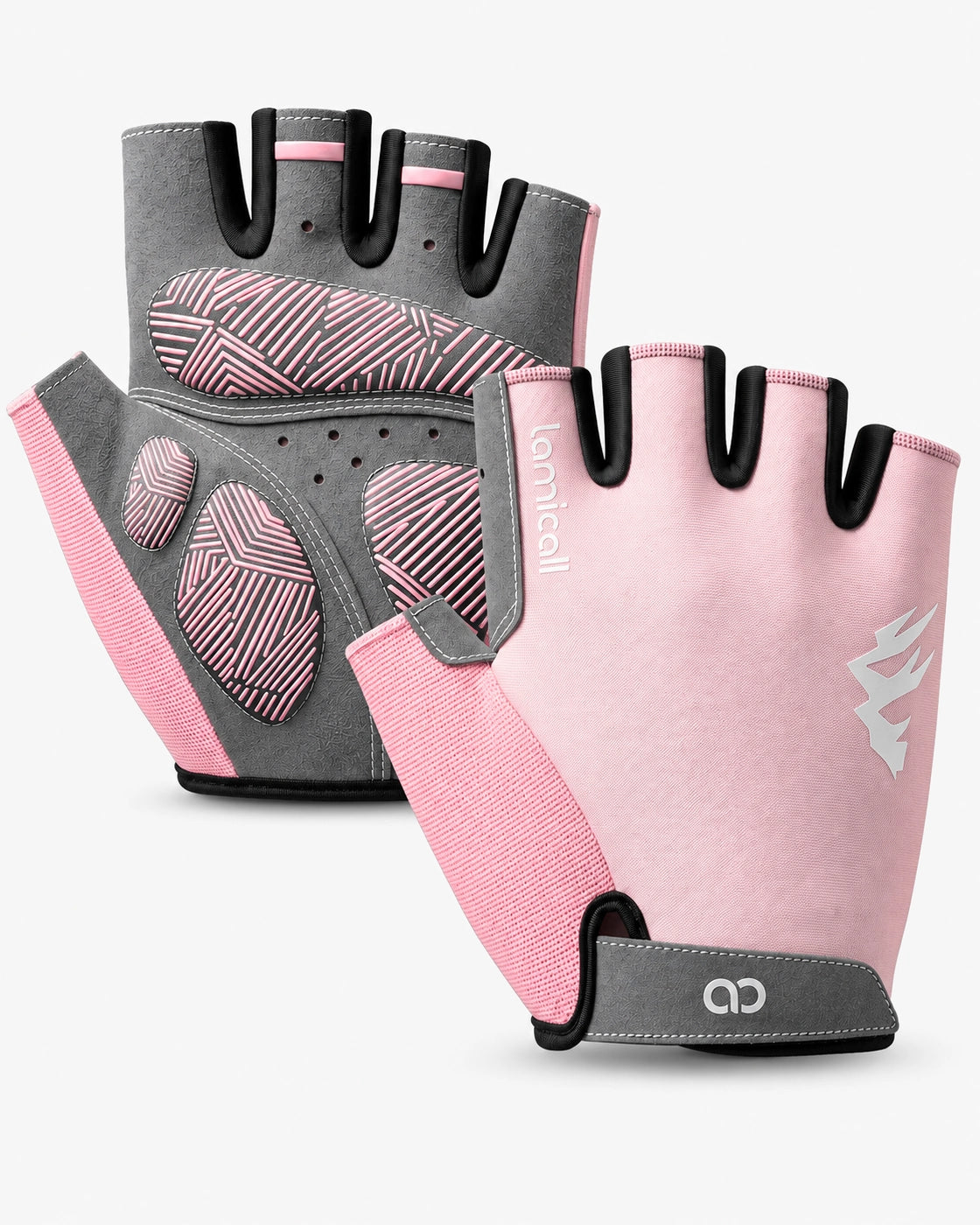 Lamicall Bike Gloves Anti-Slip Shock-Absorbing Pad Workout Gloves Cycling