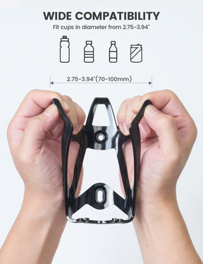 Lamicall Bike Water Bottle Holder - 1.2 Oz Ultralight & Sturdy Bike Cup Holder