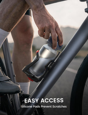 Lamicall Bike Water Bottle Holder - Tracker Storage for Handlebar & Frame