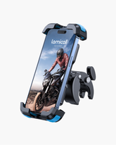 Motorcycle Phone Mount, Bike Phone Holder - Upgrade Quick Install Handlebar Phone Mount for Bicycle, Scooter