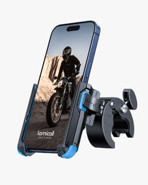 Bike Phone Mount for Bike with Quick-Release, [Camera Friendly] Motorcycle Phone Mount for iPhone 17-16-15-14-13-12-11 All Series, Galaxy S22/S23/S24/S25 Ultra, 2.4~3.54" Wide Phones