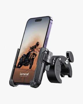 Bike Phone Mount for Bike with Quick-Release, [Camera Friendly] Motorcycle Phone Mount for iPhone 17-16-15-14-13-12-11 All Series, Galaxy S22/S23/S24/S25 Ultra, 2.4~3.54" Wide Phones