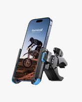 Lamicall Bike Phone Mount [1s Quick Release] Scooter Handlebar Clip, for iPhone 17 16 15 14 Pro Max, Galaxy S26 S25 S24 Ultra, 4.7-7.2" Phones