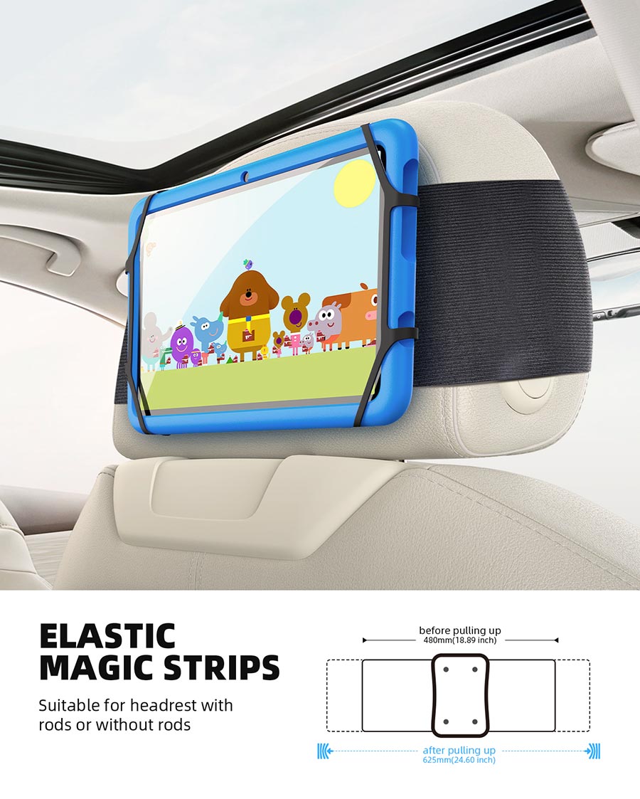 Lamicall Car Tablet Mount, Headrest Tablet Holder - Car Back Seat Trav