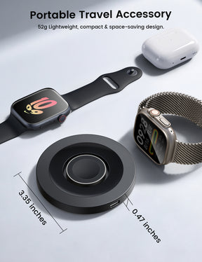 Lamicall for Apple Watch Charger - iWatch Magnetic Fast Charging Dock Stand