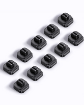 Lamicall Cable Spring Holder Clips, Adjustable Cord Clip Organizer for Desk - Wire Cord Holder Organizer Management