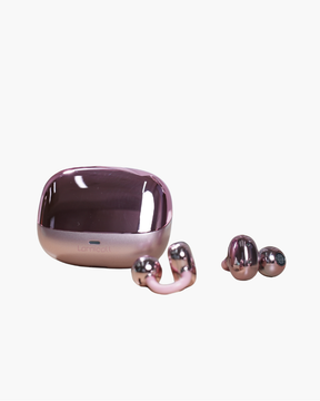 Lamicall Earbuds Open Ear Wireless Bluetooth 5.4 Headphones with Mic,Wireless Headsets For Smartphones,Noise Cancelling,Sports Ear Buds,Comfortable for Small Ears & Glasses Wearers,Workouts