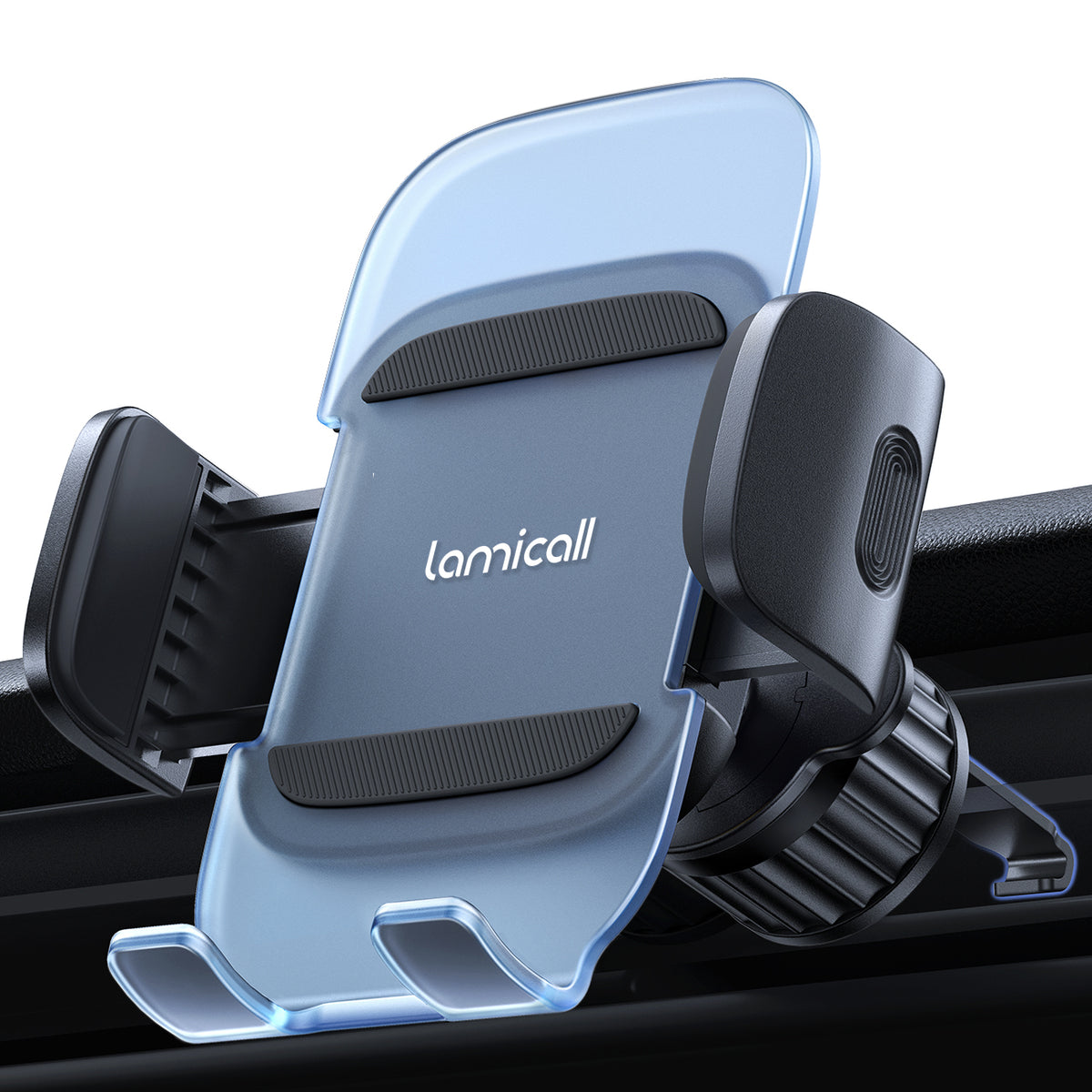 Lamicall Phone Holder Car Vent - Wider Spring Clamp [Big Phone Friendly]