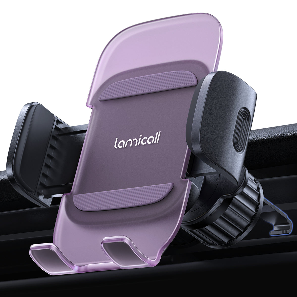 Lamicall Phone Holder Car Vent - Wider Spring Clamp [Big Phone Friendly]