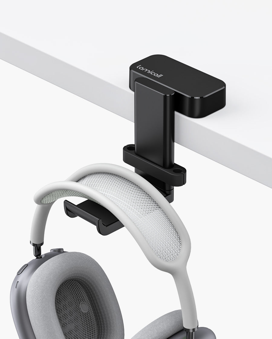Foldable Headphone Hanger Adhesive Mount