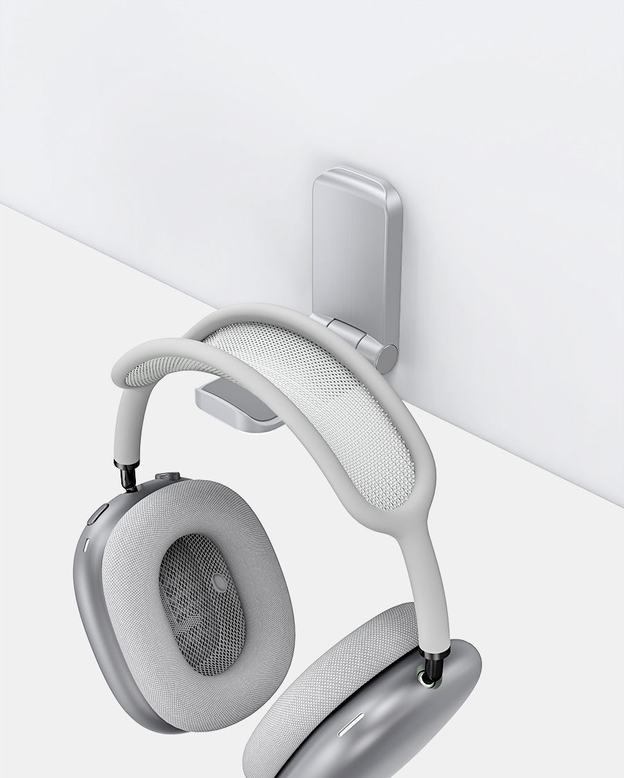 Under Desk Headphone Hanger Adhesive Headset Stand Holder