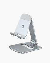 Lamicall Aluminum Stable Phone Stand Holder for Desk, Adjustable Portable Cell Phone Dock