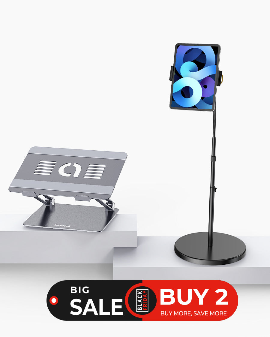 Adjustable Laptop & Tablet Stands for Work and Leisure
