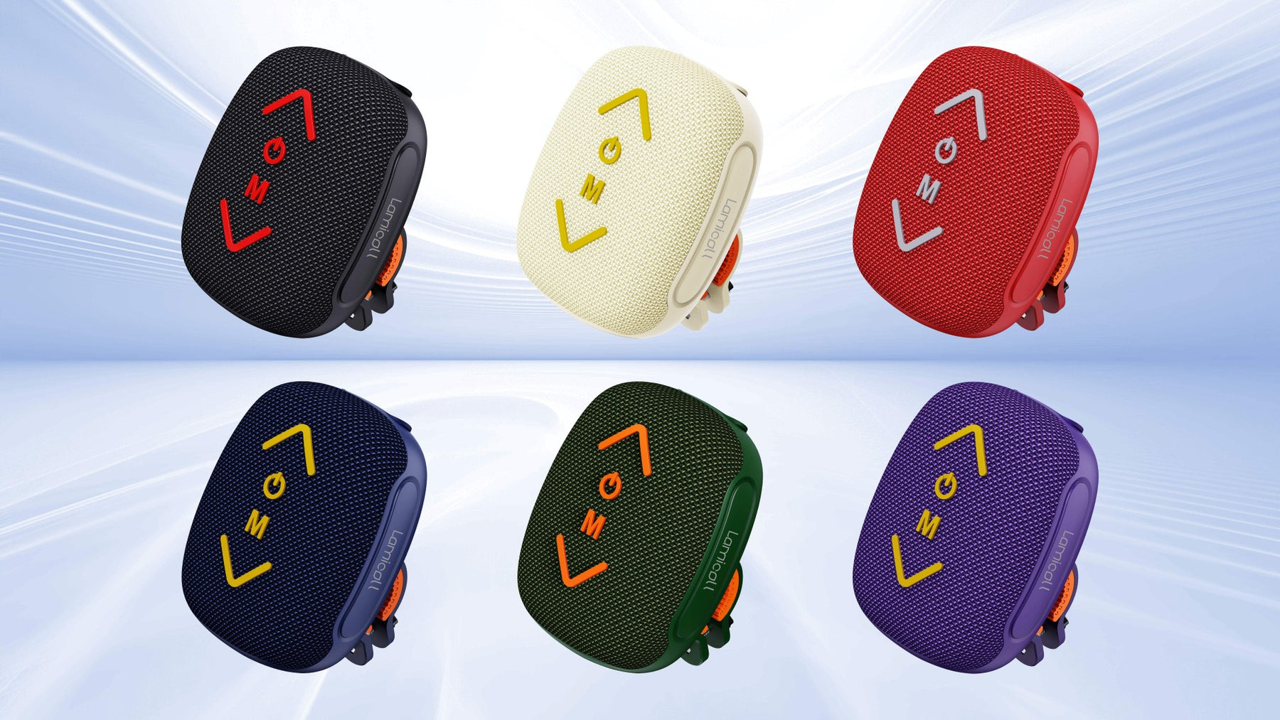 Lamicall Bluetooth Speaker for Bike, Mini Outdoor Speaker for Cycling & Hiking Wireless: V5.3