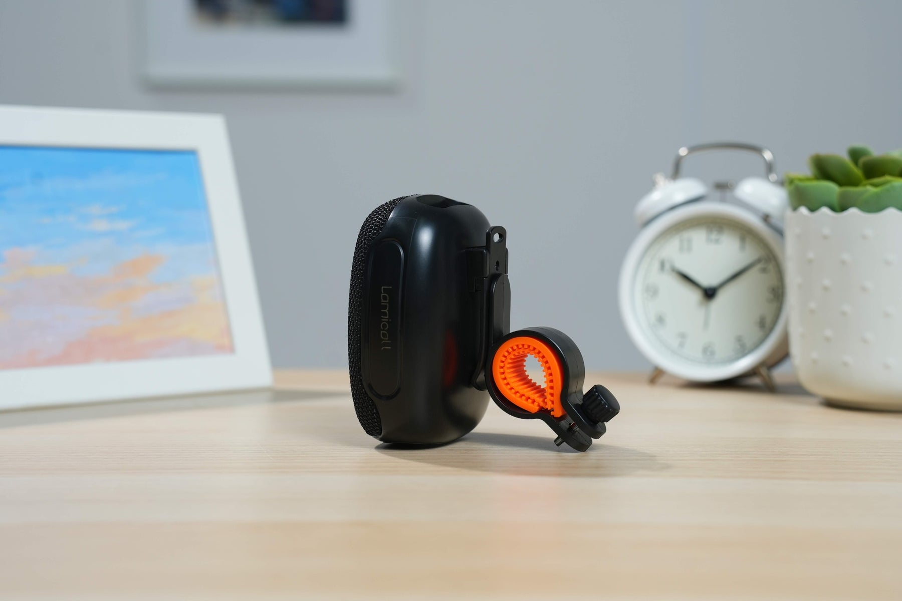 Lamicall Bluetooth Speaker for Bike, Mini Outdoor Speaker for Cycling & Hiking Wireless: V5.3