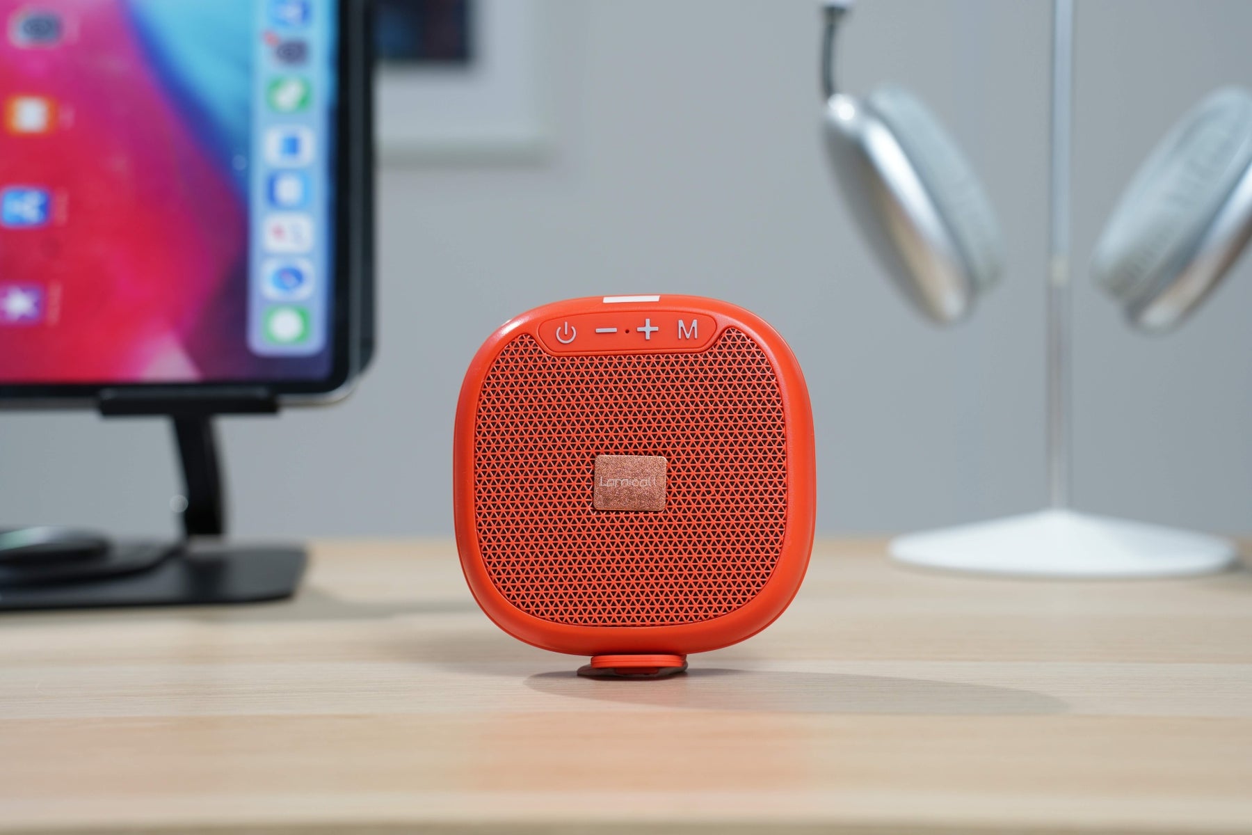 Lamicall Bluetooth Speaker for Bike Travel, Portable Media Players Speakers Wireless Traveling Bicycle Mini Outdoor Speaker for Riding Wireless 5.4