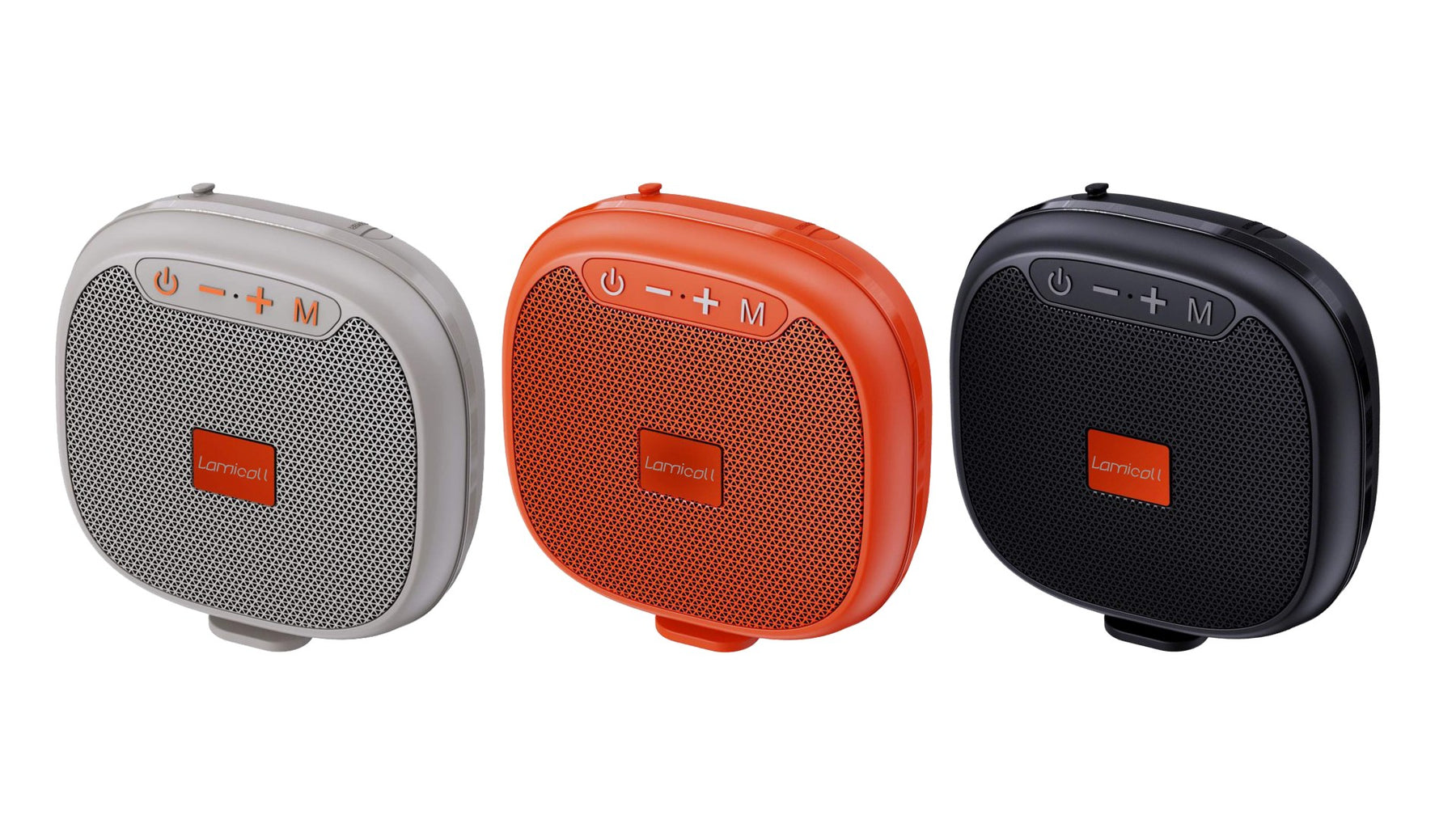 Lamicall Bluetooth Speaker for Bike Travel, Portable Media Players Speakers Wireless Traveling Bicycle Mini Outdoor Speaker for Riding Wireless 5.4