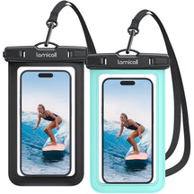 Lamicall Waterproof Phone Pouch Case - [Easy Lock & Heavy Duty] IPX8 Water Proof Cell Phone Dry Bag