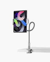 Lamicall Gooseneck Tablet Holder Stand - Flexible Arm Clip Tablet Mount for Kindle, Switch