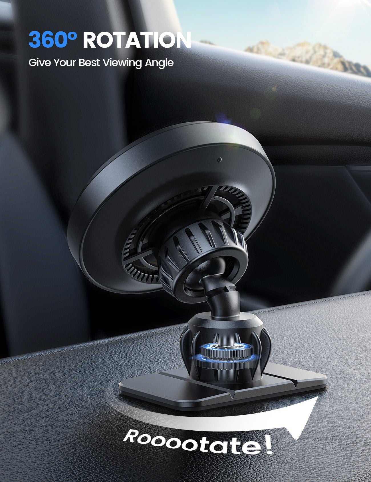 Lamicall 15W for QI2 Magsafe Car Mount Charger