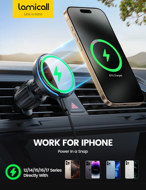 Lamicall 15W for QI2 Magsafe Car Mount Charger