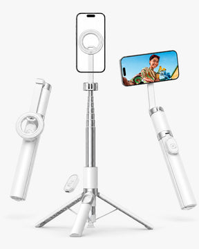 Lamicall 71" Magnetic Tripod for iPhone Auto-Open with Rechargeable Remote