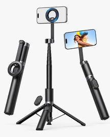 Lamicall 71" Magnetic Tripod for iPhone Auto-Open with Rechargeable Remote