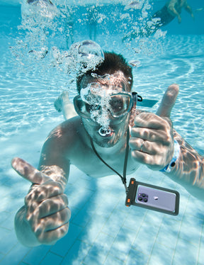 Lamicall Large Size Waterproof Phone Pouch Case for Galaxy Ultra iPhone Pro Max