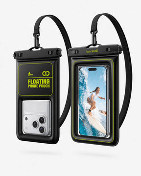 Lamicall IP68 Floating Waterproof Phone Pouch with Lanyard 4-8.5 inches