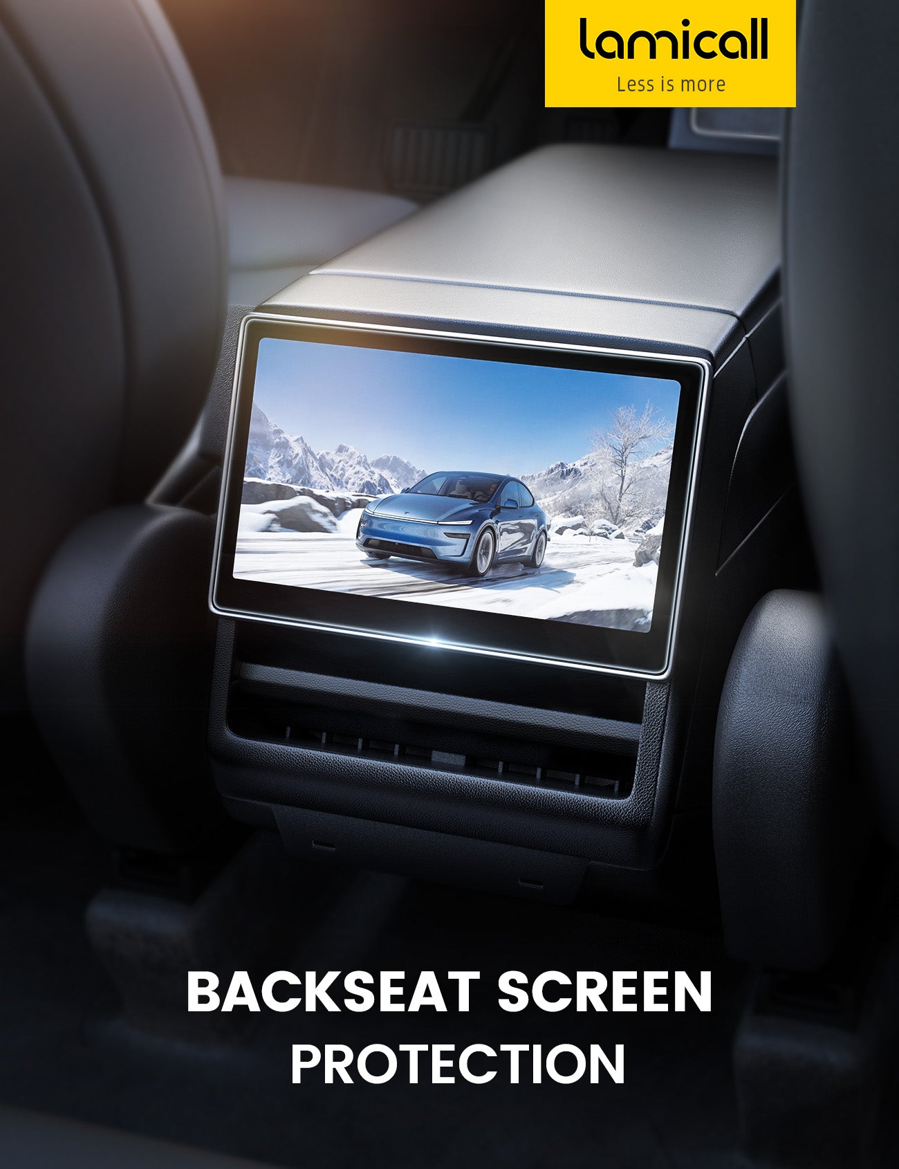 Lamicall Screen Protector Tesla Model Y Juniper 2025 & Model 3 (2024-2026)