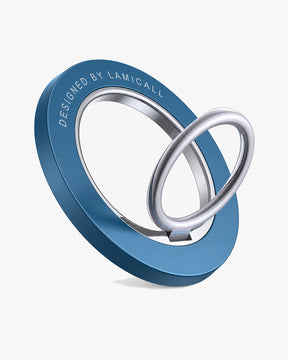 Lamicall Magnetic Phone Ring Holder for Mag Safe - 360 Degree Rotation Finger Ring Kickstand for iPhone