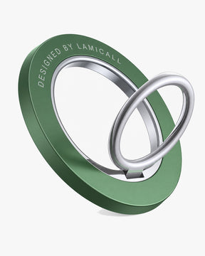 Lamicall Magnetic Phone Ring Holder for Mag Safe - 360 Degree Rotation Finger Ring Kickstand for iPhone