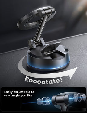 Lamicall for Magsafe Car Mount 360° Adjustable 70LBS Suction Dashboard Windshield