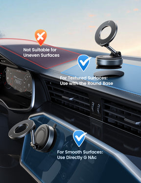 Lamicall Magsafe Mount Car Phone Hloder For Dashboard Wall Windshield