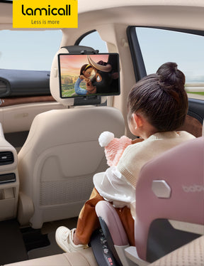 Lamicall Car Tablet Mount for Backseat Thick Case Friendly