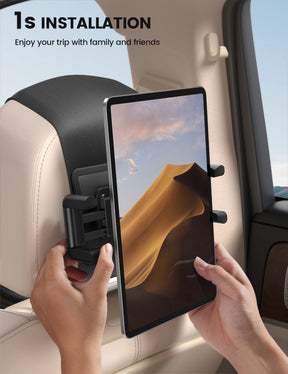 Lamicall Car Tablet Mount for Backseat Thick Case Friendly
