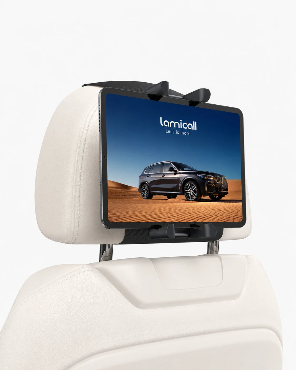 Car Tablet Mount Backseat Thick Case Friendly