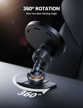 Lamicall 15W for MagSafe Car Mount Charger 20X Strong Magnets
