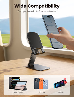 Lamicall Ultra-Thin Foldable Cell Phone Stand for Desk