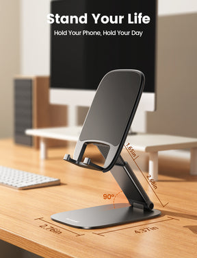 Lamicall Ultra-Thin Foldable Cell Phone Stand for Desk