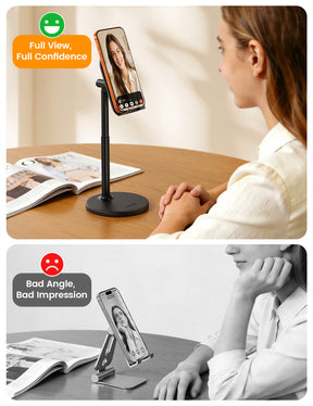Lamicall Height Angle Adjustable Sturdy Desktop Phone Holder